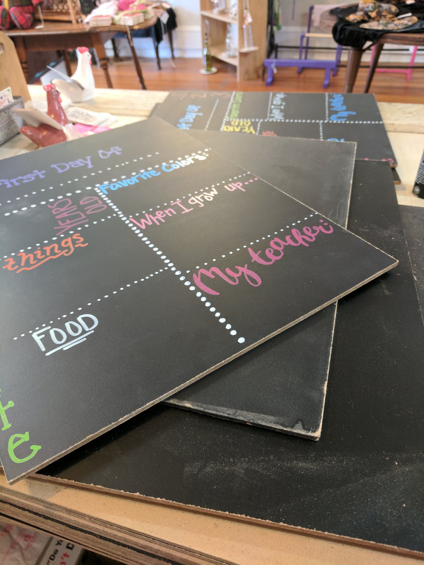 First/Last Day of School Chalkboard