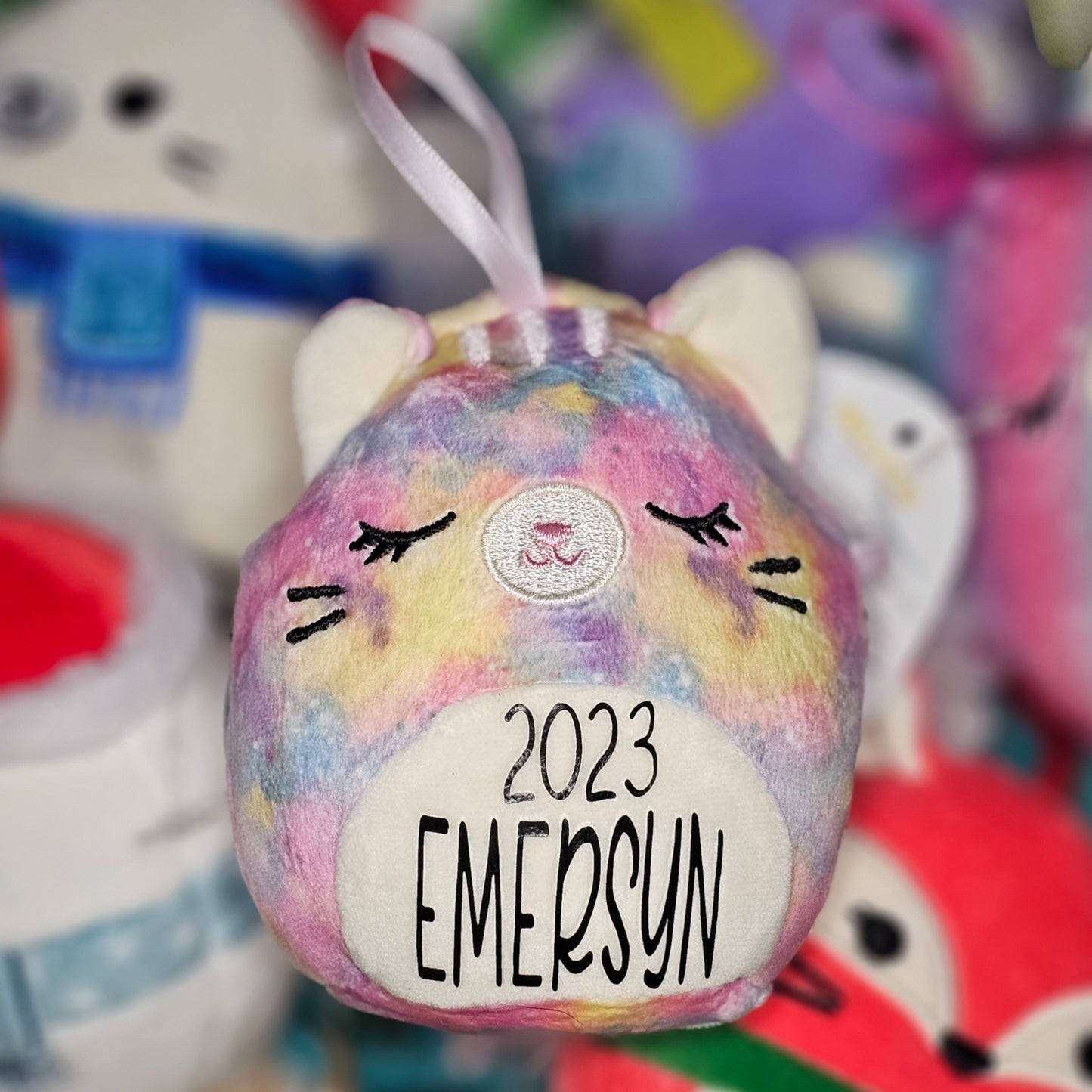 Personalized Squishmallow Ornament