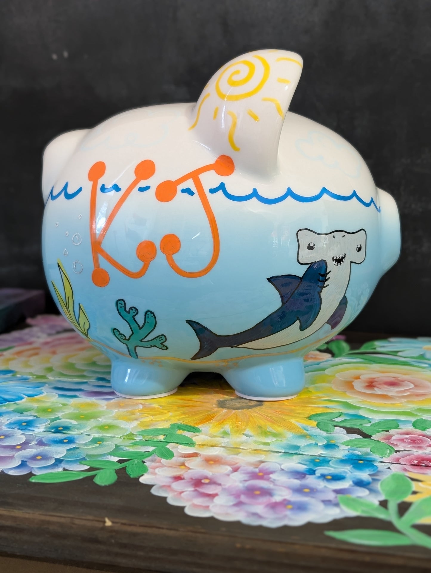 Shark Attack Piggy Bank