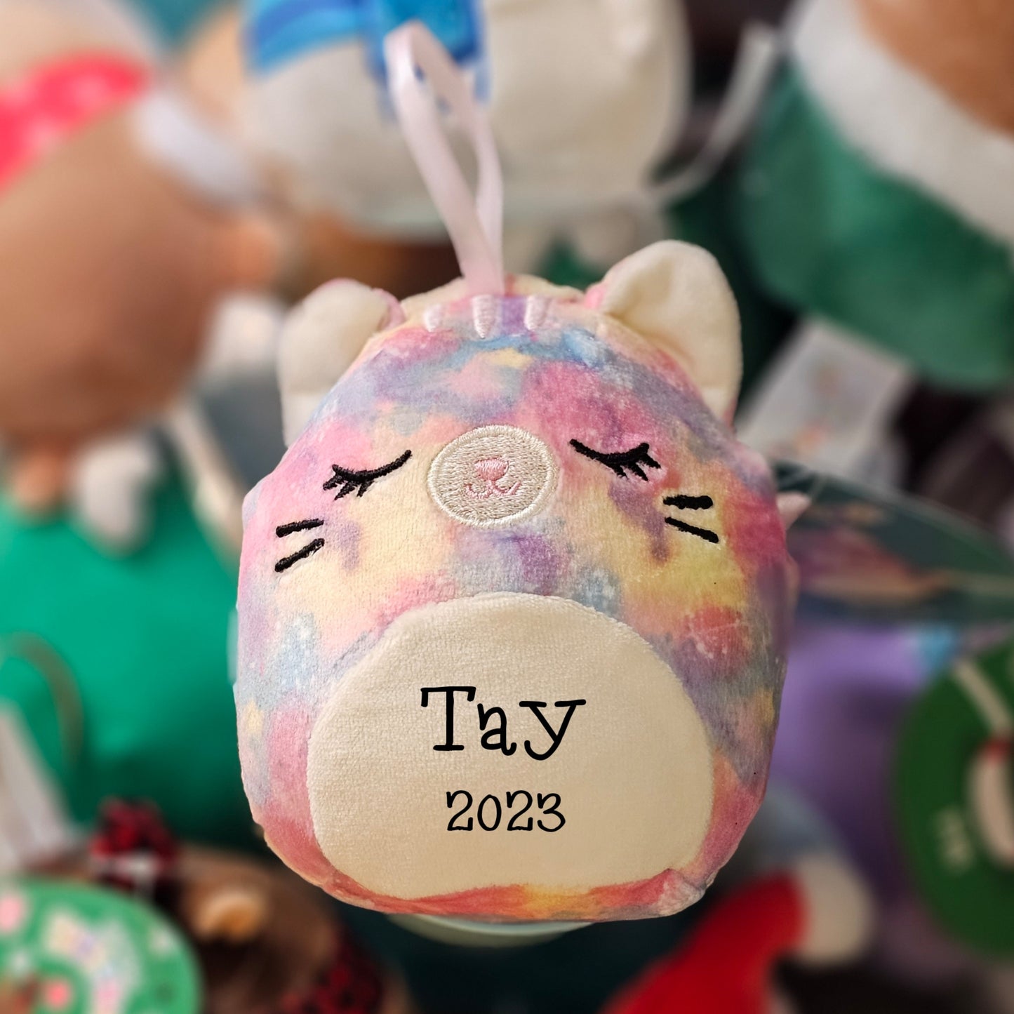 Personalized Squishmallow Ornament