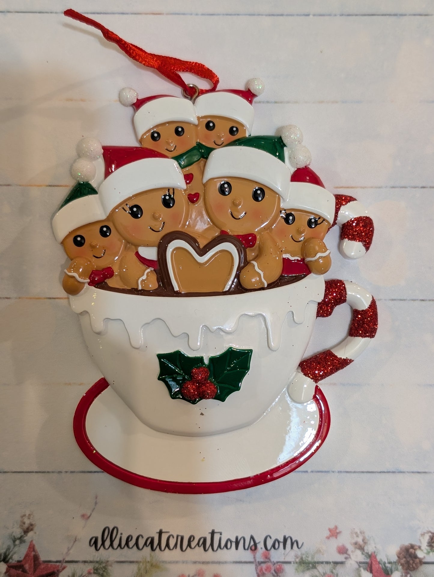 Gingerbread Mug Family Ornament