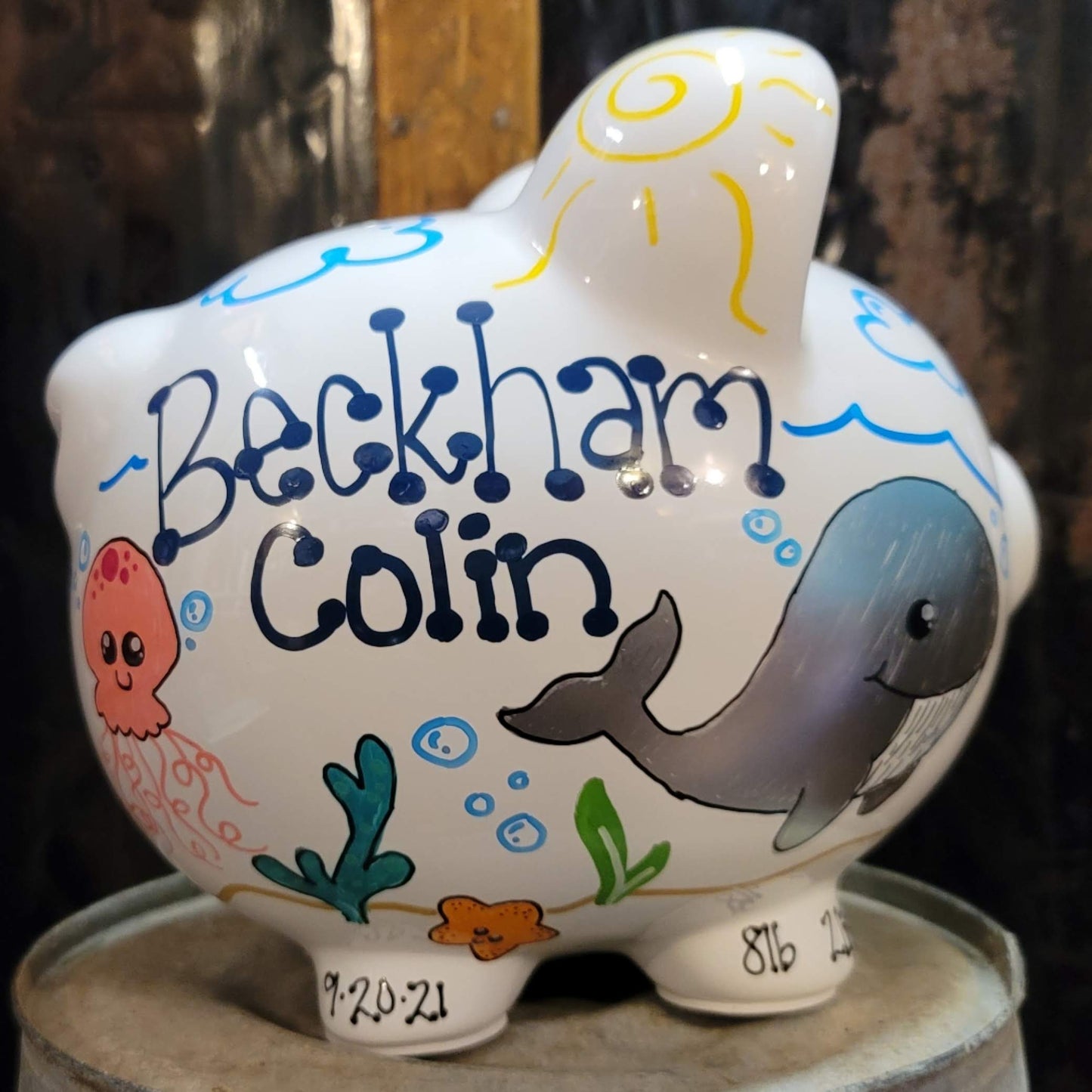 Under the Sea Piggy Bank