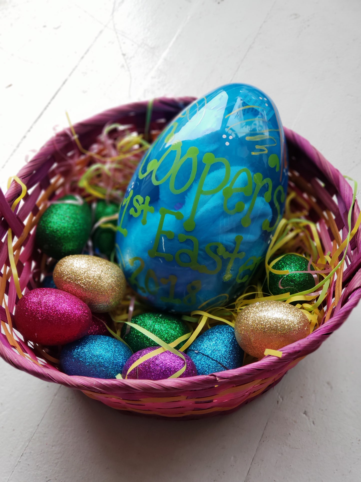 Giant Personalized Easter Egg