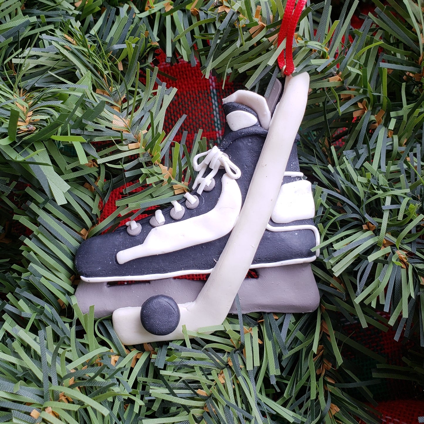 Hockey Skate Ornament