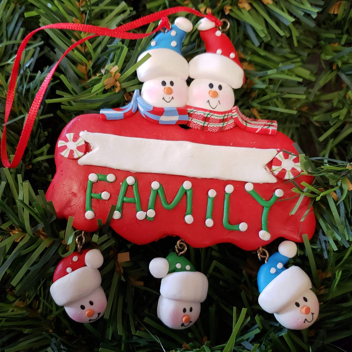 “Family” sign Family Ornament