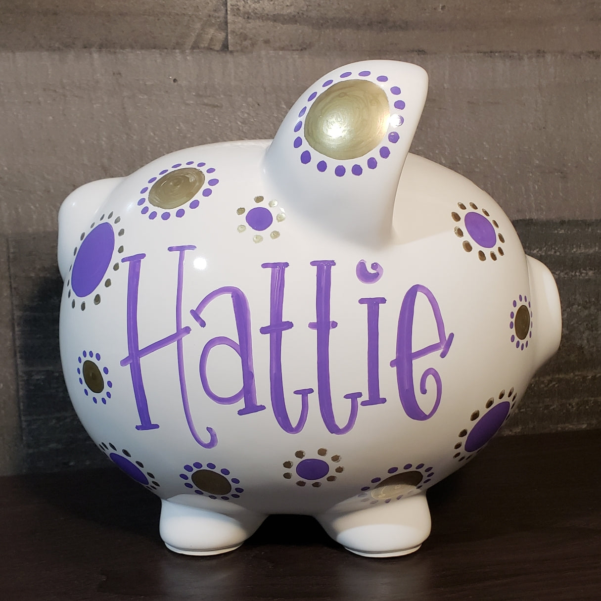 Polka Dots Piggy Bank