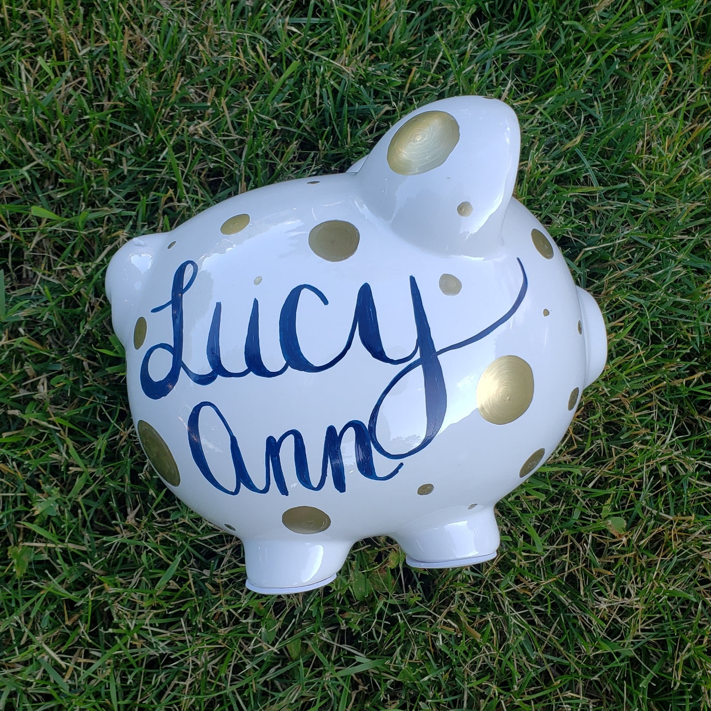 Polka Dots Piggy Bank