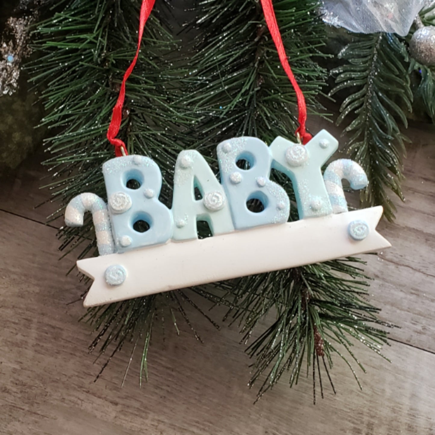 Baby's First "Baby" Christmas Ornament