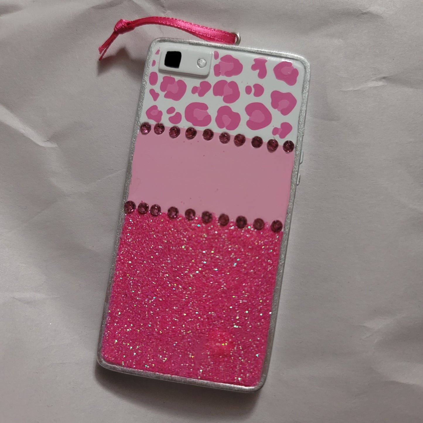 Pink Phone Ornament
