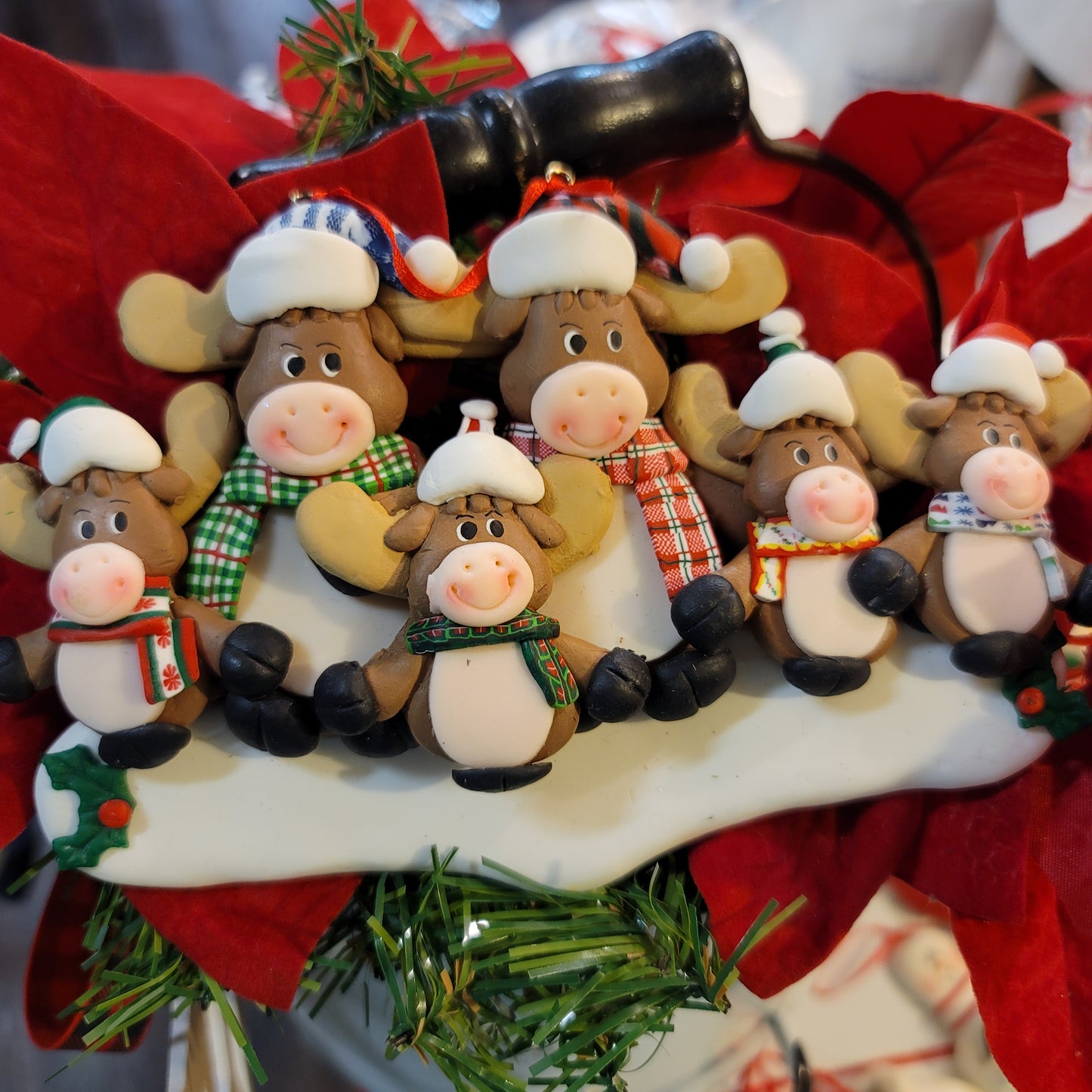 Reindeer Family Ornament