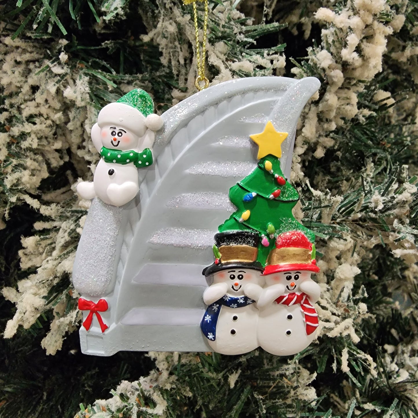 Staircase Family Ornament