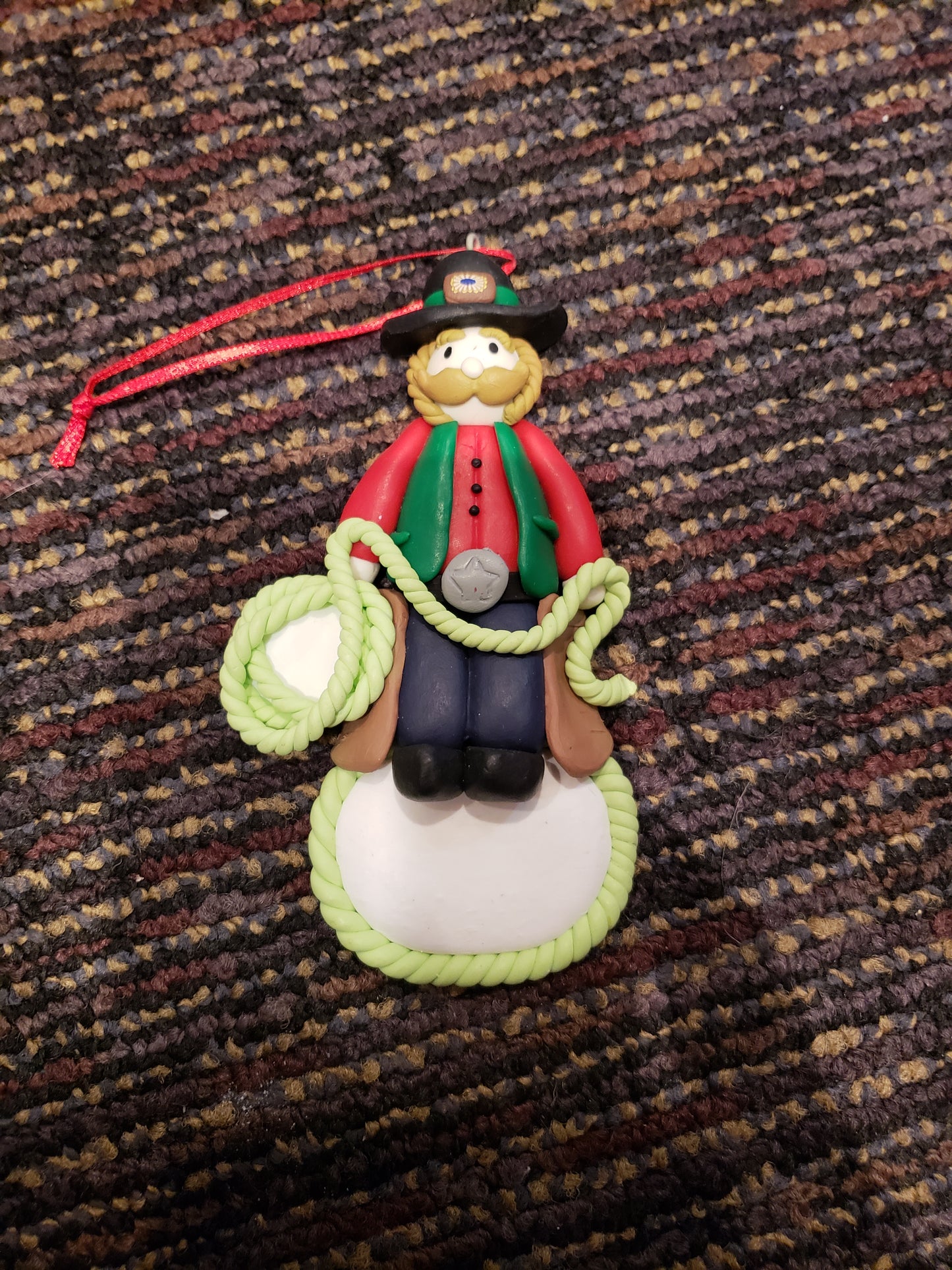 Cowboy ornament