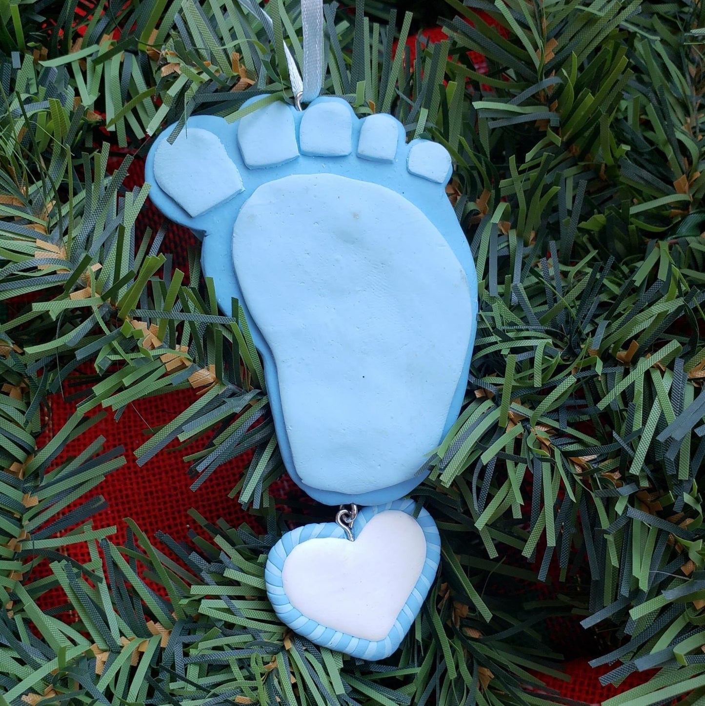 Baby Footprint Ornament