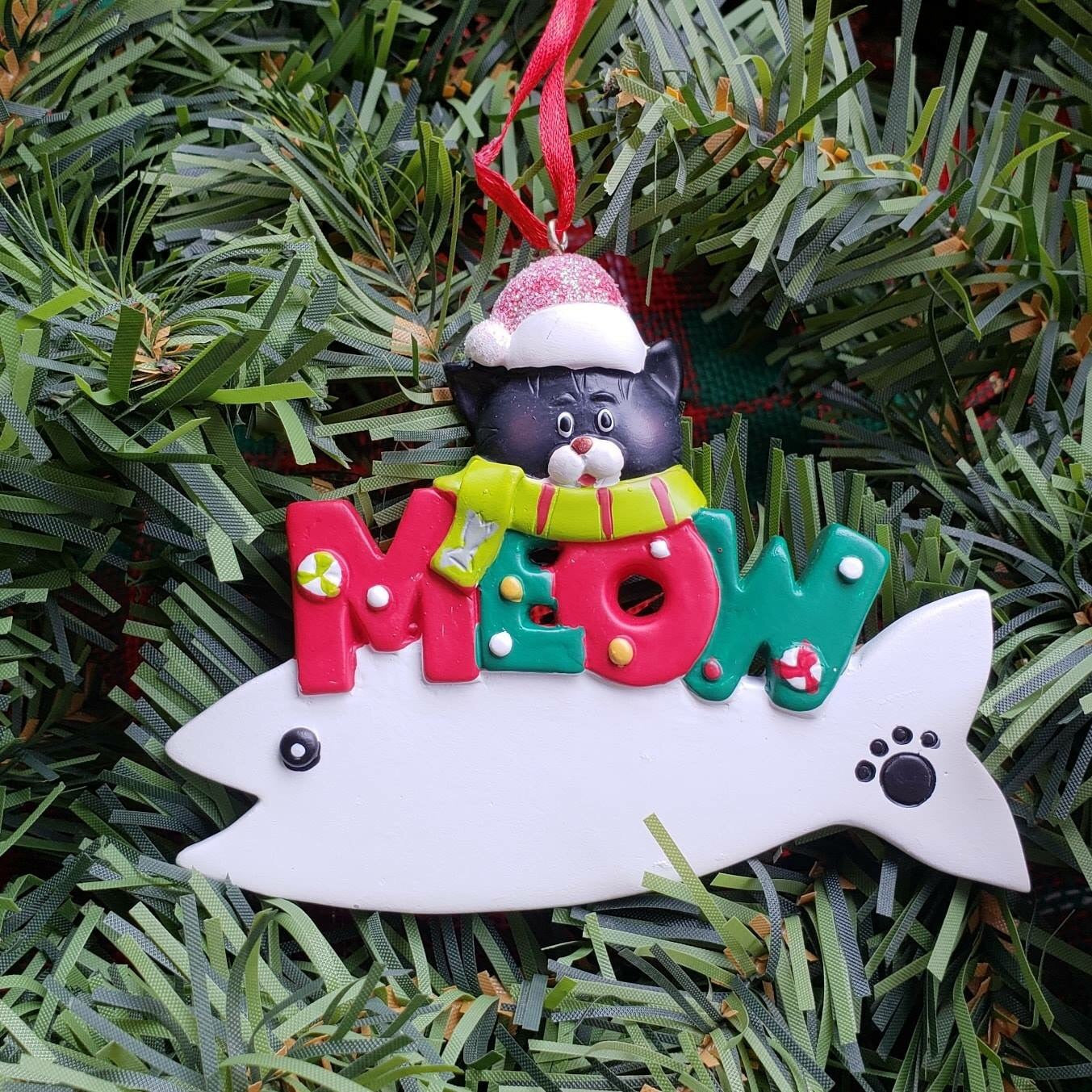 Cat Meow Ornament