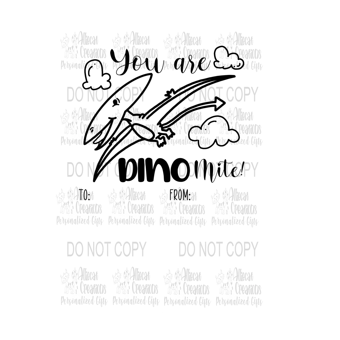 Dinos Color Me Valentine’s Day print and cut DIGITAL FILE