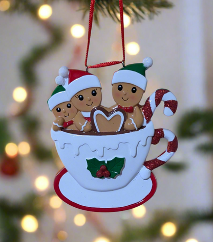 Gingerbread Mug Family Ornament