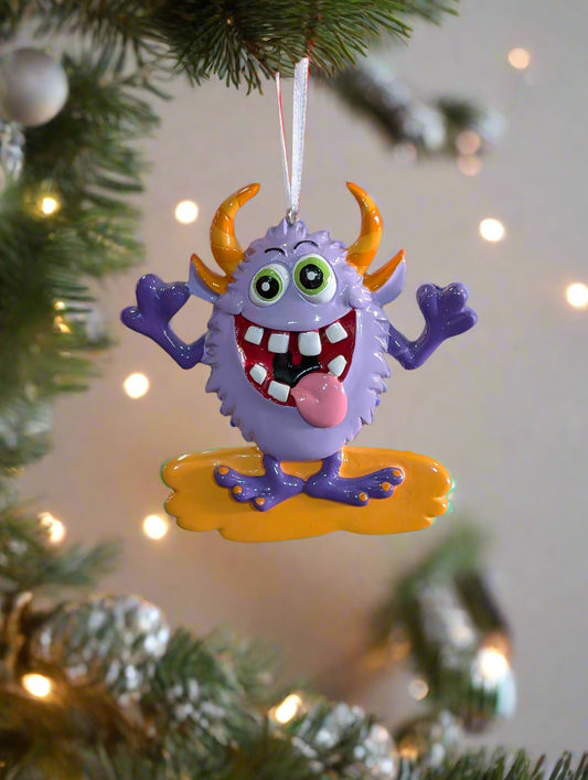 Cute Monster Ornament