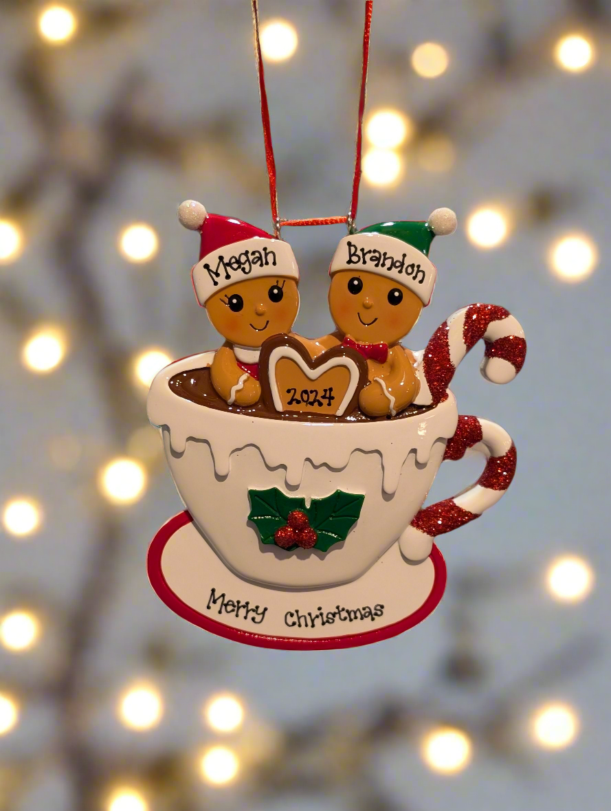 Gingerbread Mug Family Ornament