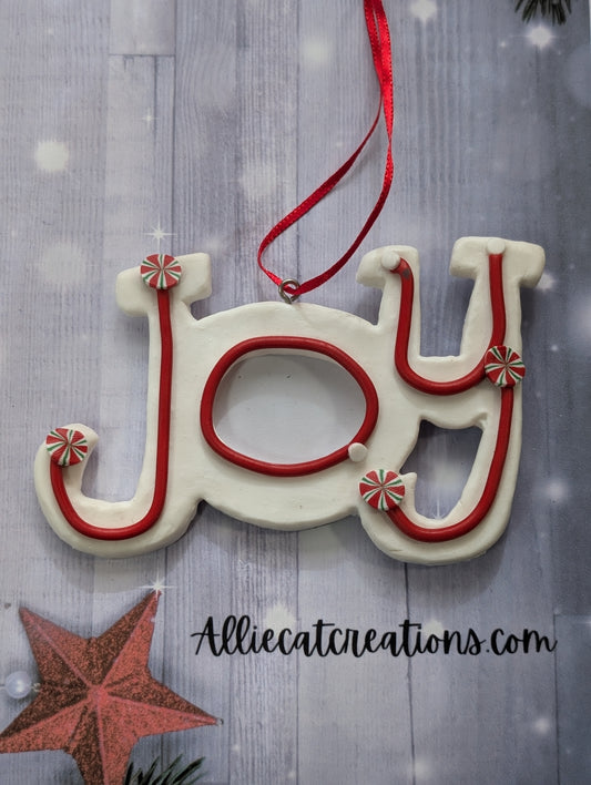 Joy Frame Ornament