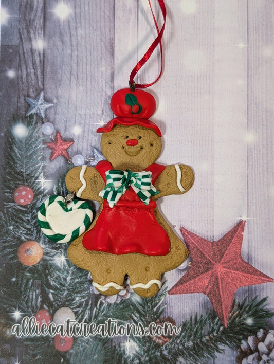 Gingerbread Girl Ornament