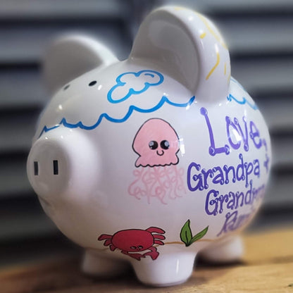 Under the Sea Piggy Bank