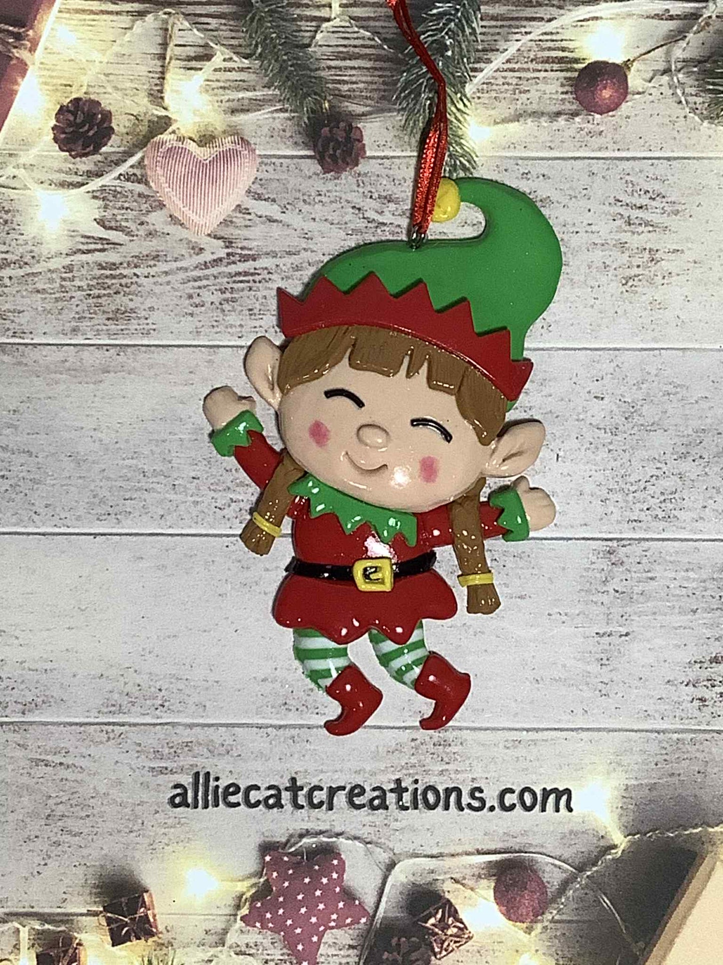 Long Hair Elf Ornament