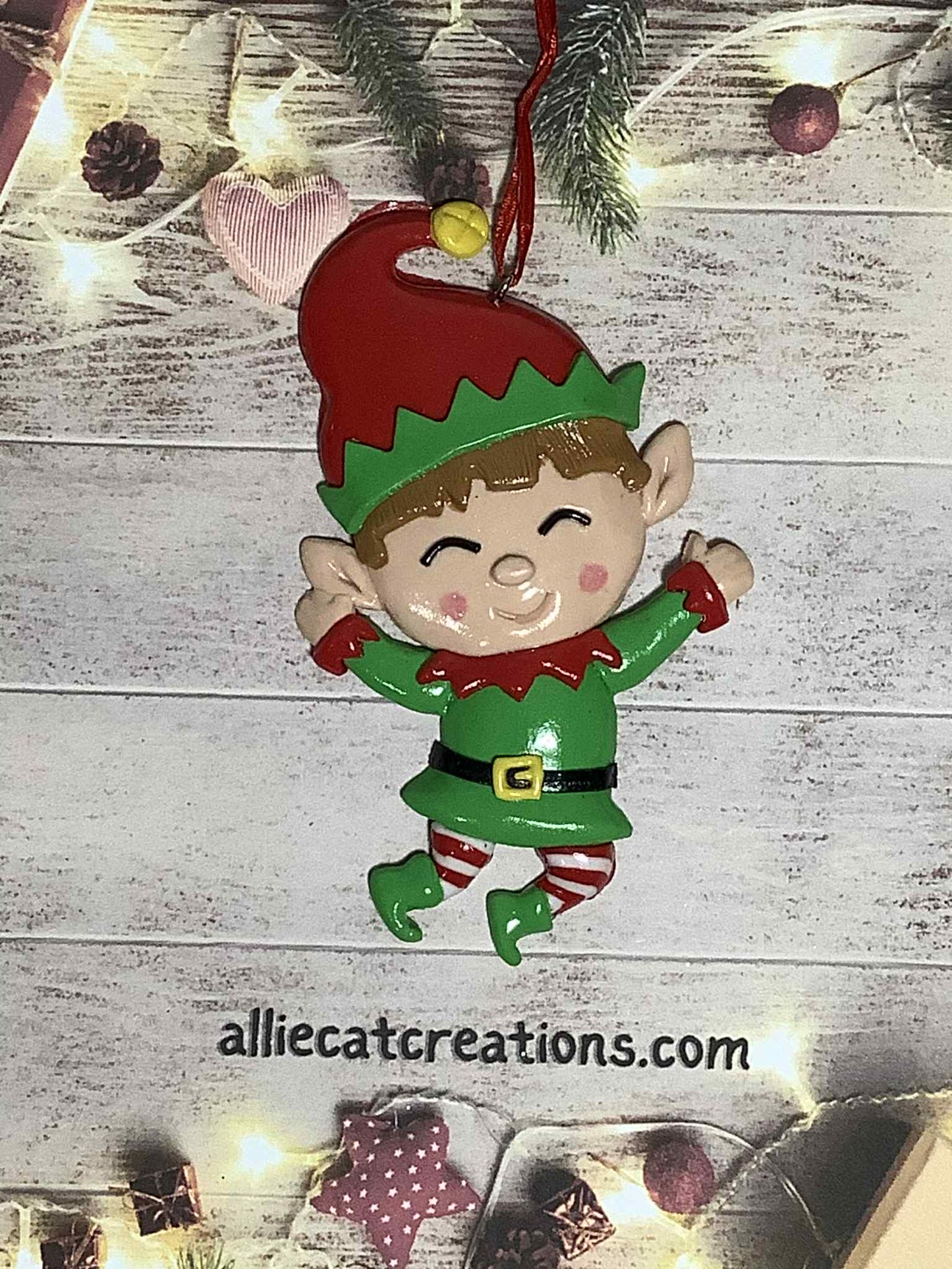 Short Hair Elf Ornament