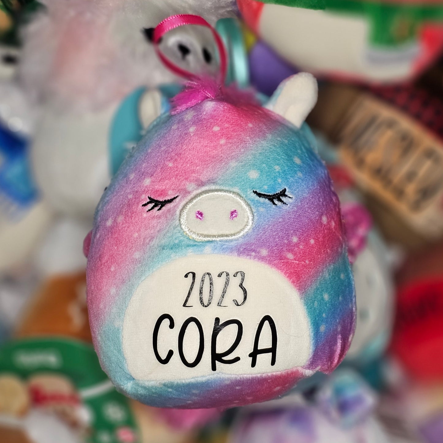 Personalized Squishmallow Ornament