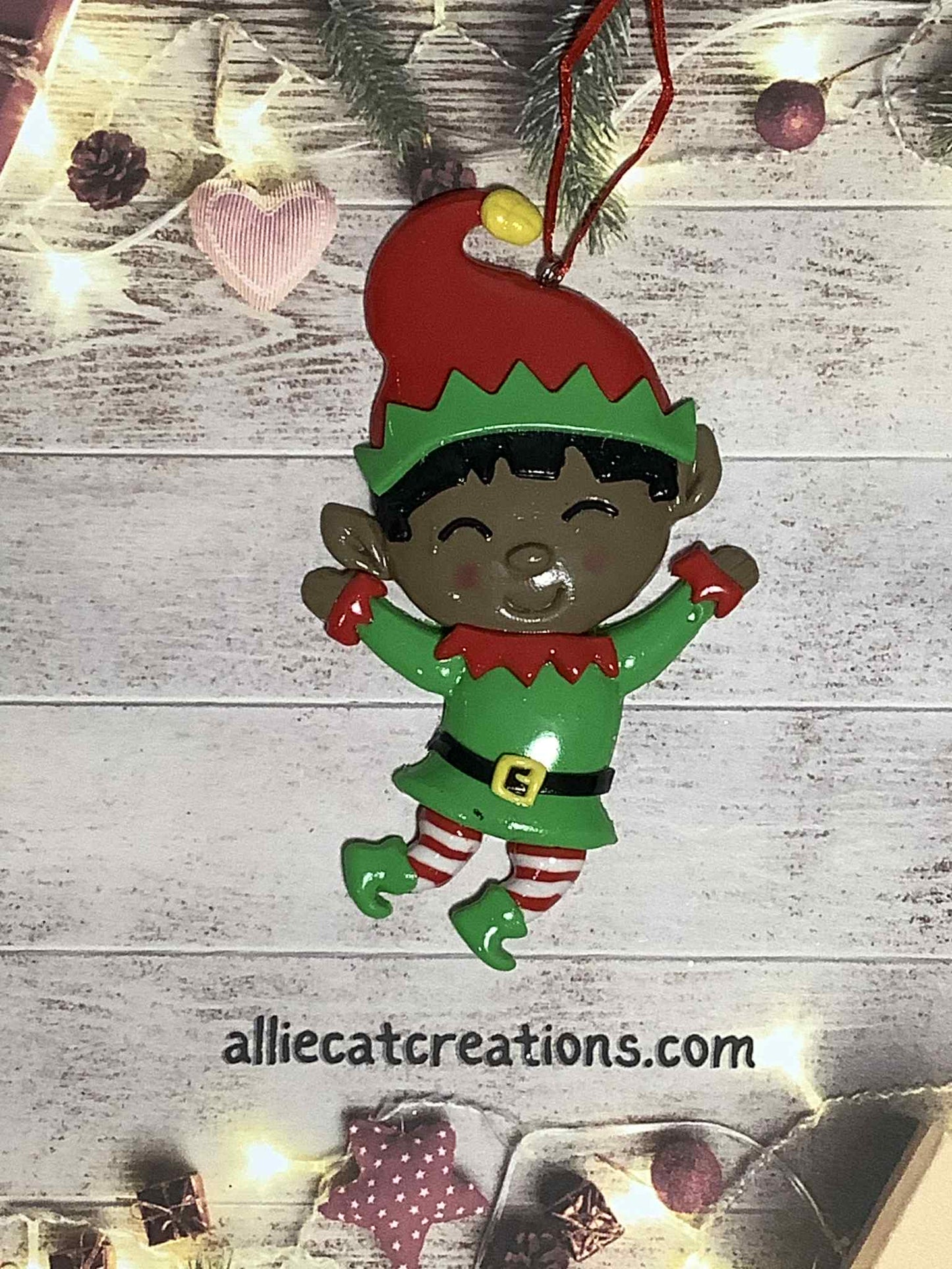 Short Hair Elf Ornament