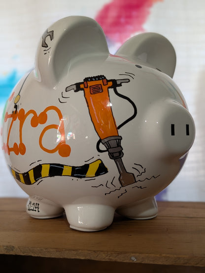 Construction Zone Piggy