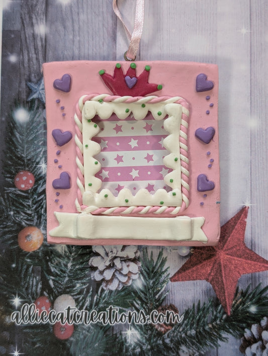 Prince or Princess Frame Ornament