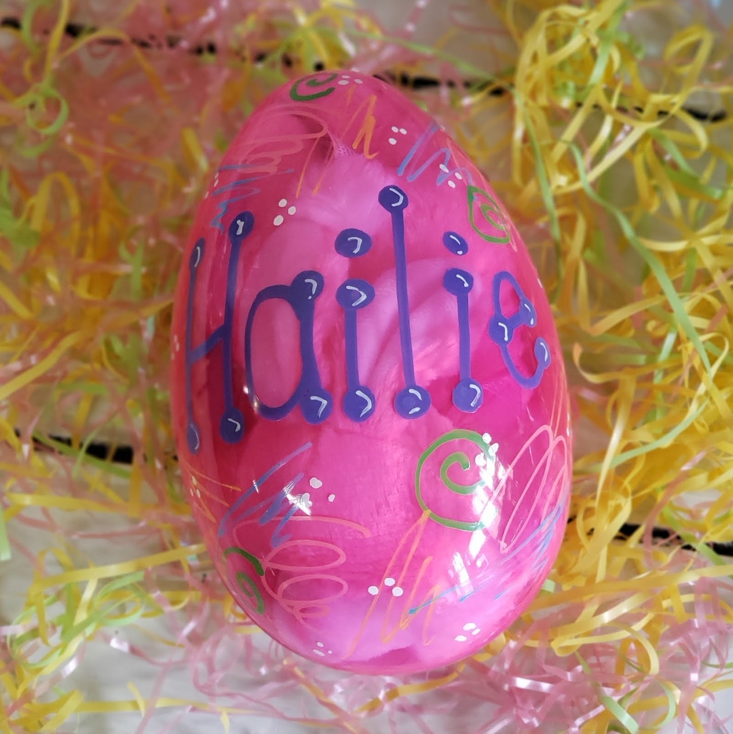 Giant Personalized Easter Egg