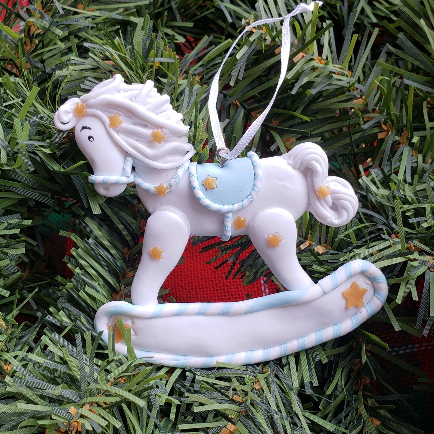 Baby's First Christmas Rocking Horse Ornament