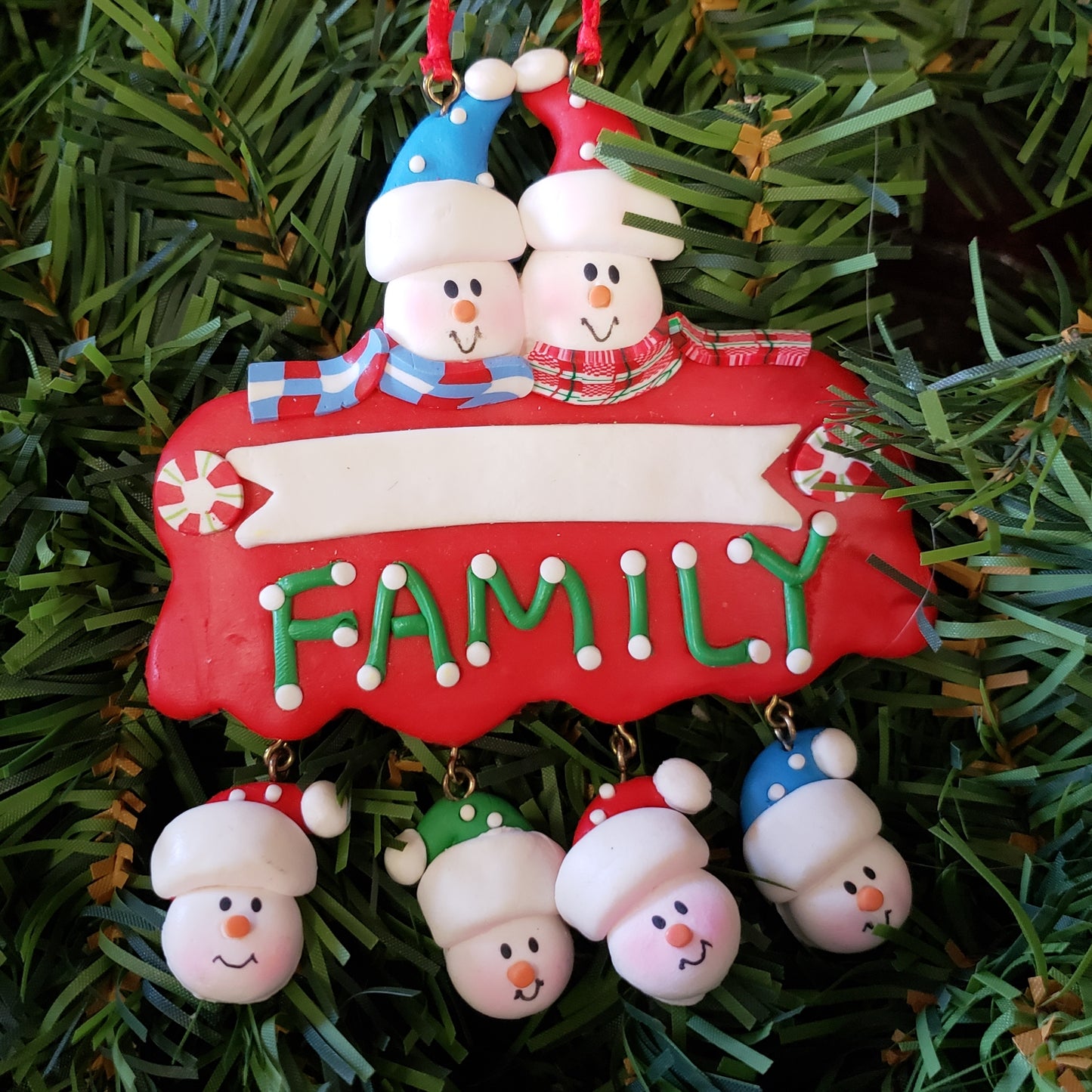 “Family” sign Family Ornament