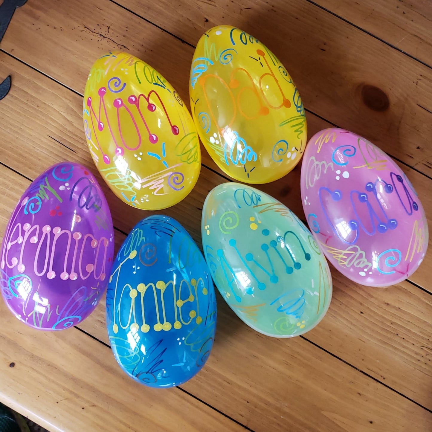 Giant Personalized Easter Egg