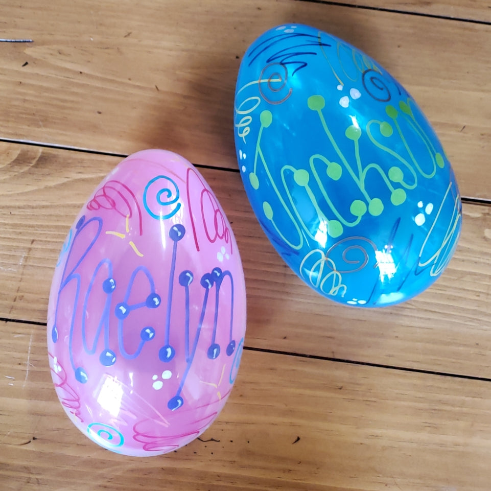 Giant Personalized Easter Egg