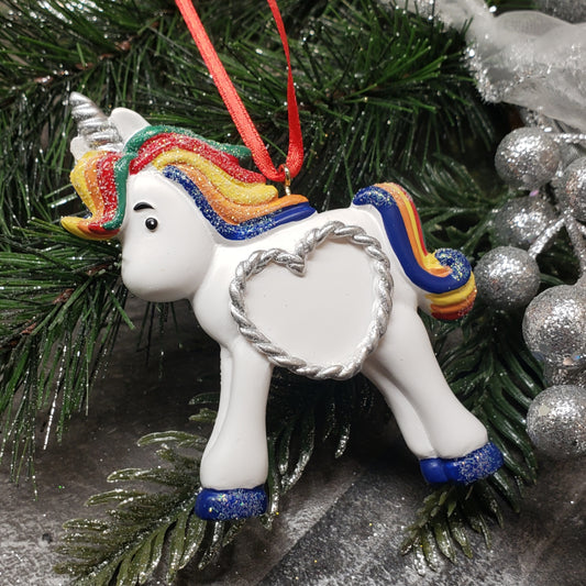 Sparkle Unicorn Ornament
