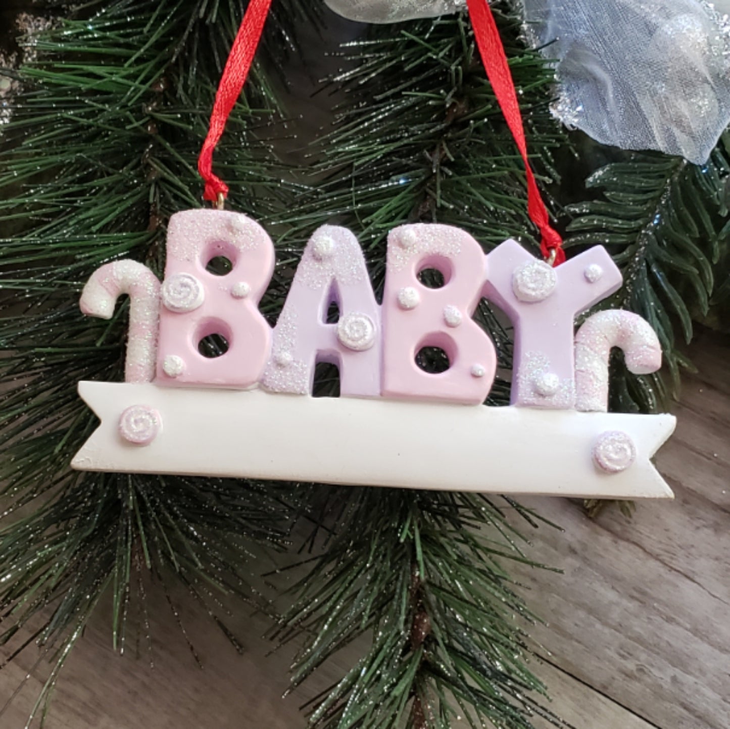 Baby's First "Baby" Christmas Ornament