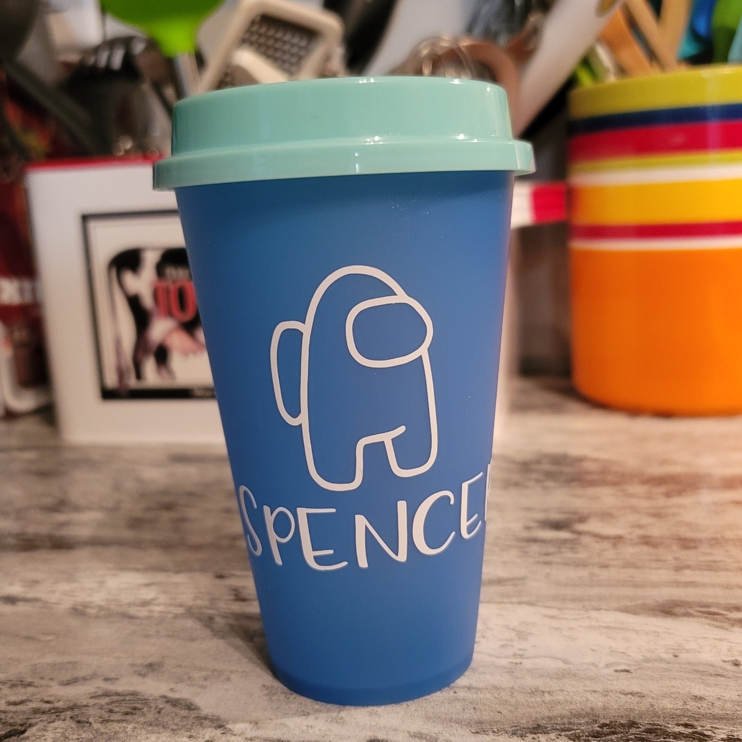 Personalized Color Changing Hot Cup