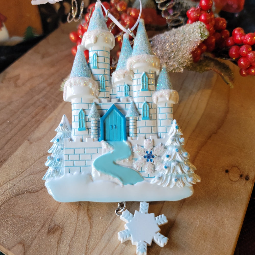 Frozen Castle Ornament