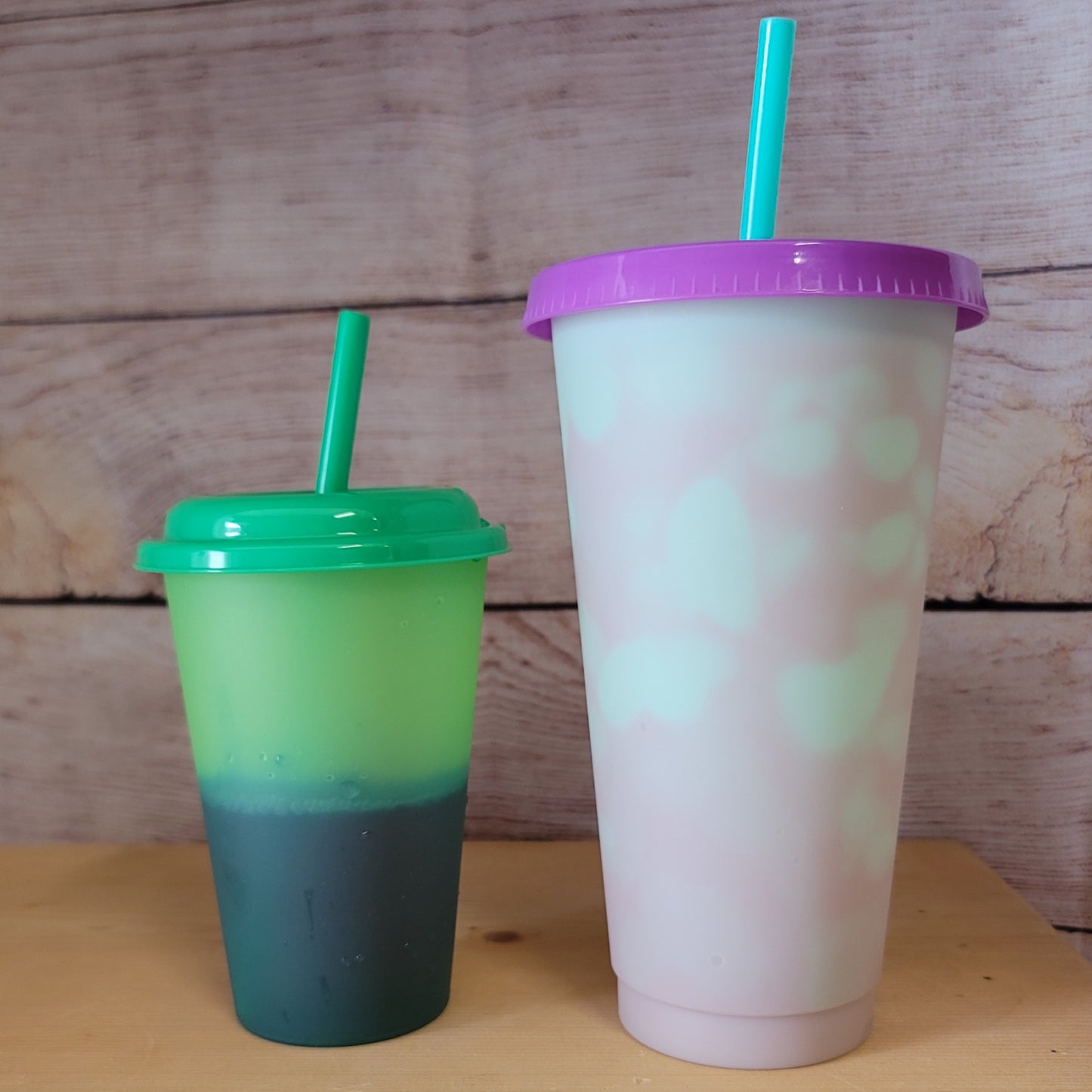 Small Mystery Personalized Color Changing Cold Cup