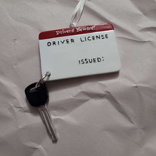Drivers License Ornament