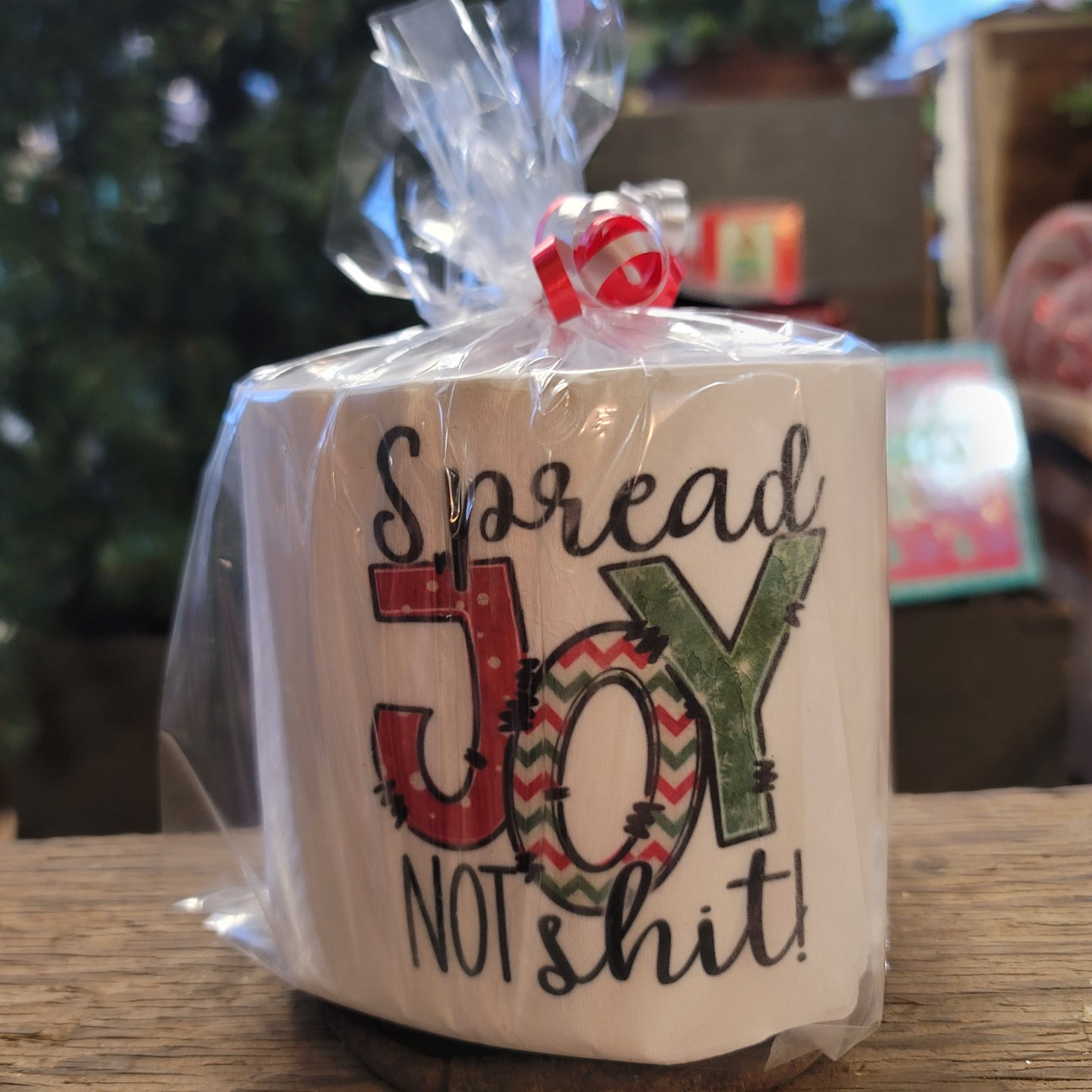 Holiday Toilet Paper Gag Gift