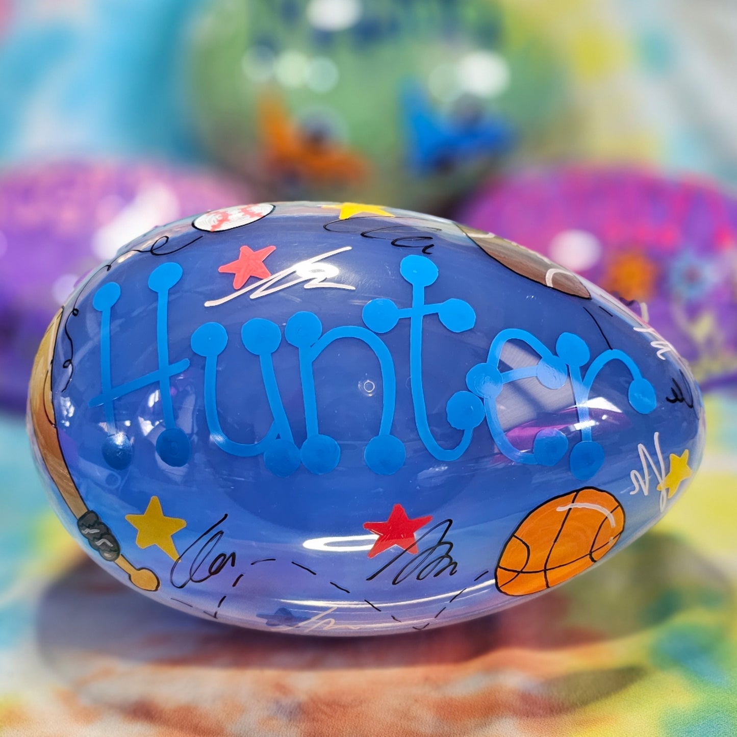 Jumbo Personalized Easter Egg