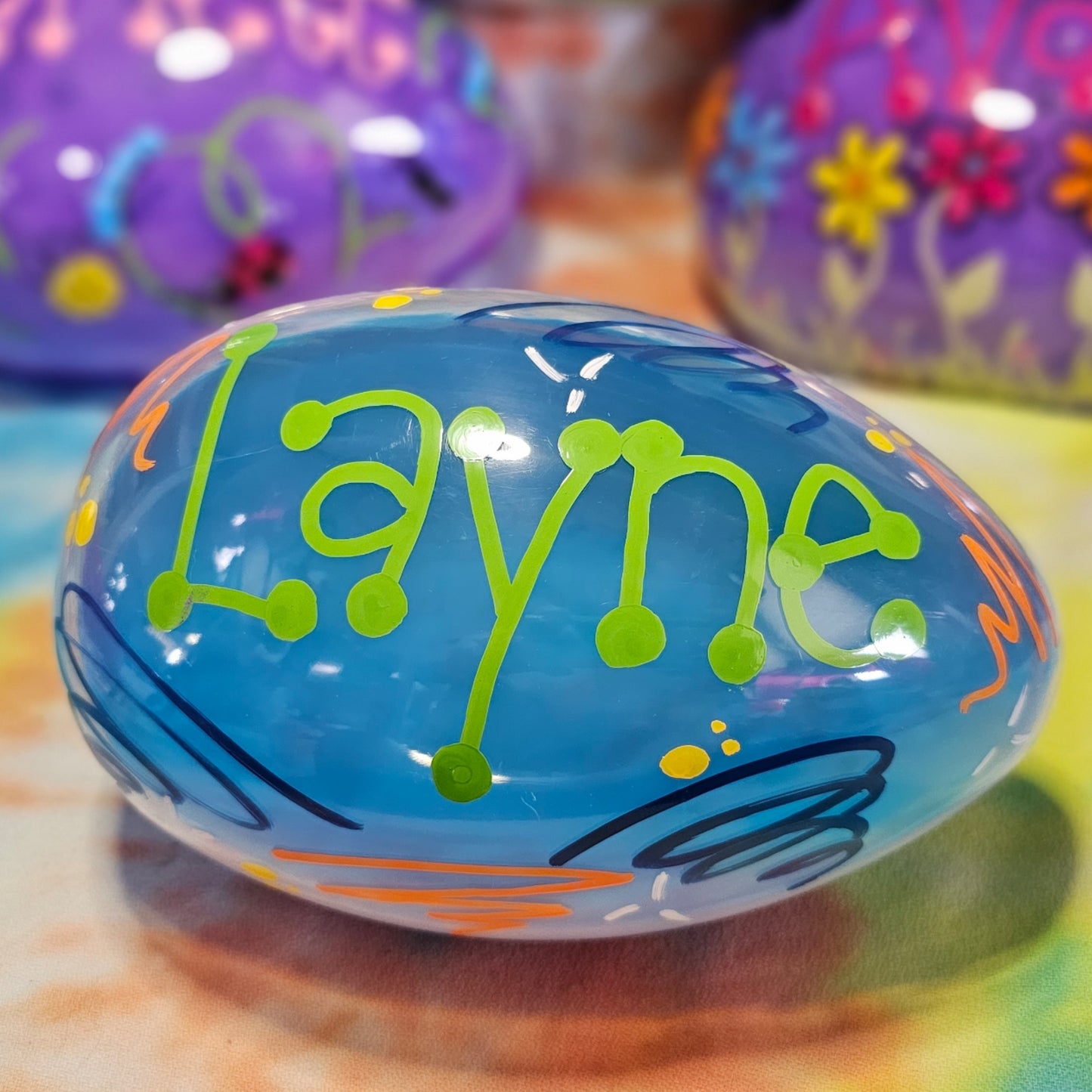 Giant Personalized Easter Egg