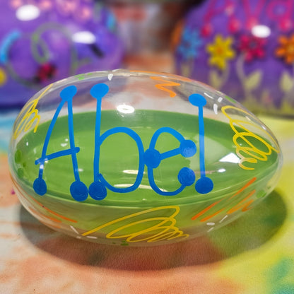 Giant Personalized Easter Egg