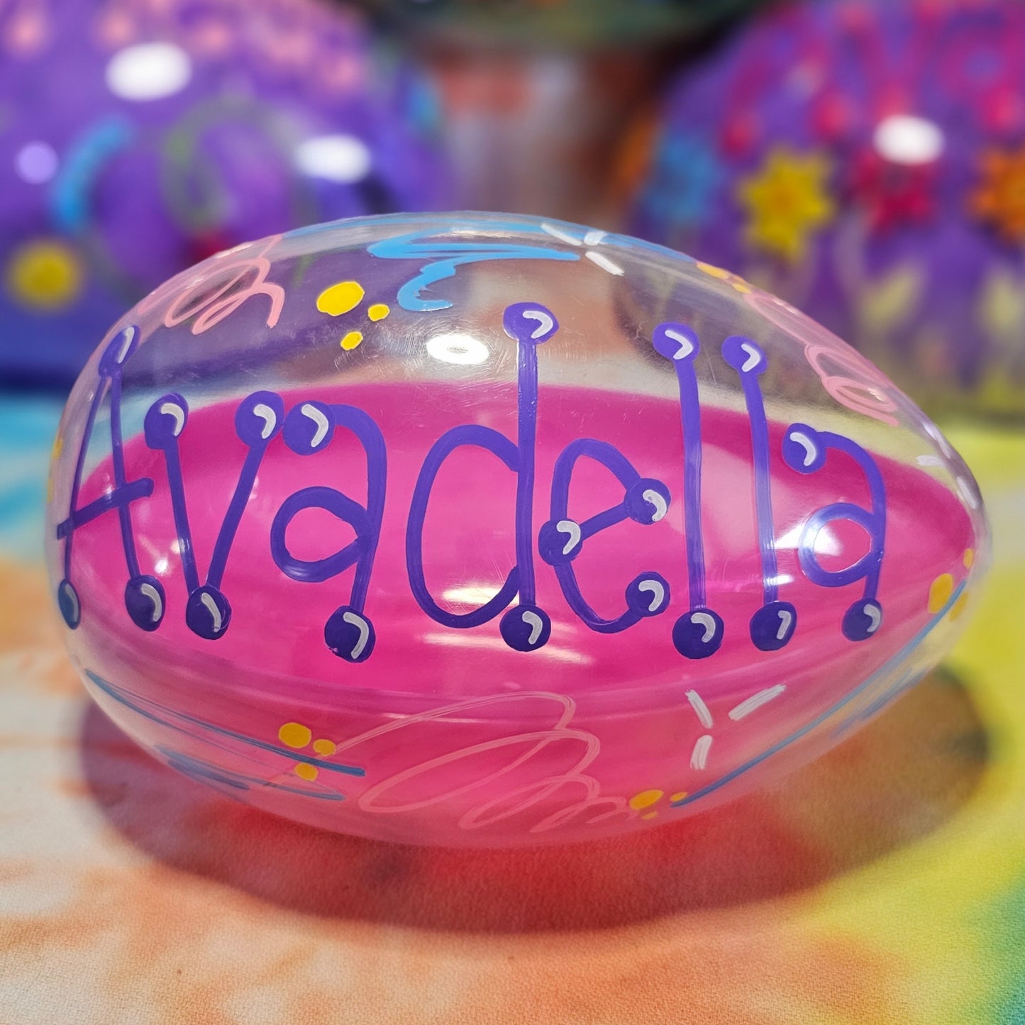 Giant Personalized Easter Egg