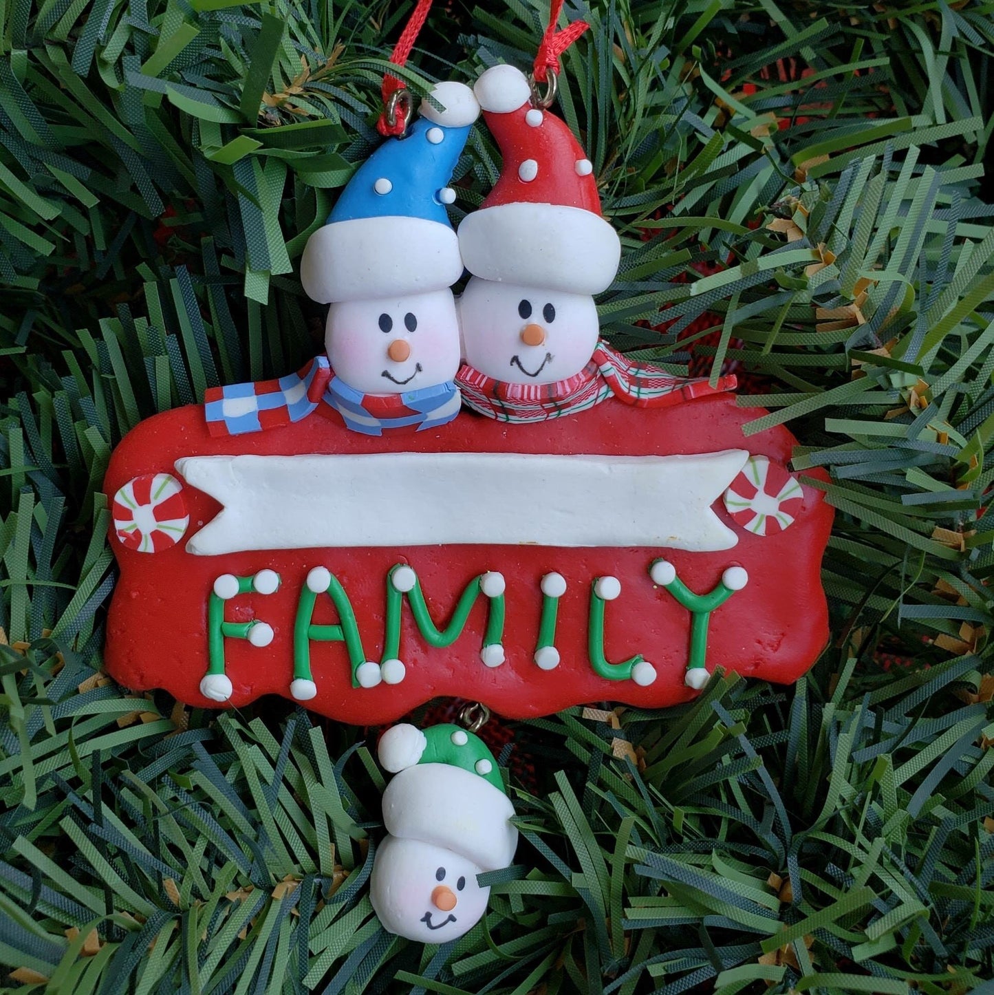 “Family” sign Family Ornament